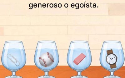 ¿Qué vaso tiene más agua? Tu respuesta revela si eres generoso o egoísta.