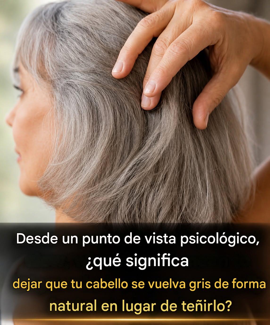 ¿Por qué las personas que dejan que sus canas se vuelvan incómodas a menudo incomodan a los demás?