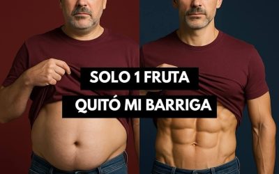 Derrite la grasa del estómago con la combinación de estas dos frutas