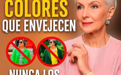 6 Colores que te Hacen Envejecer (¡Evítalos si Quieres Lucir Joven!).