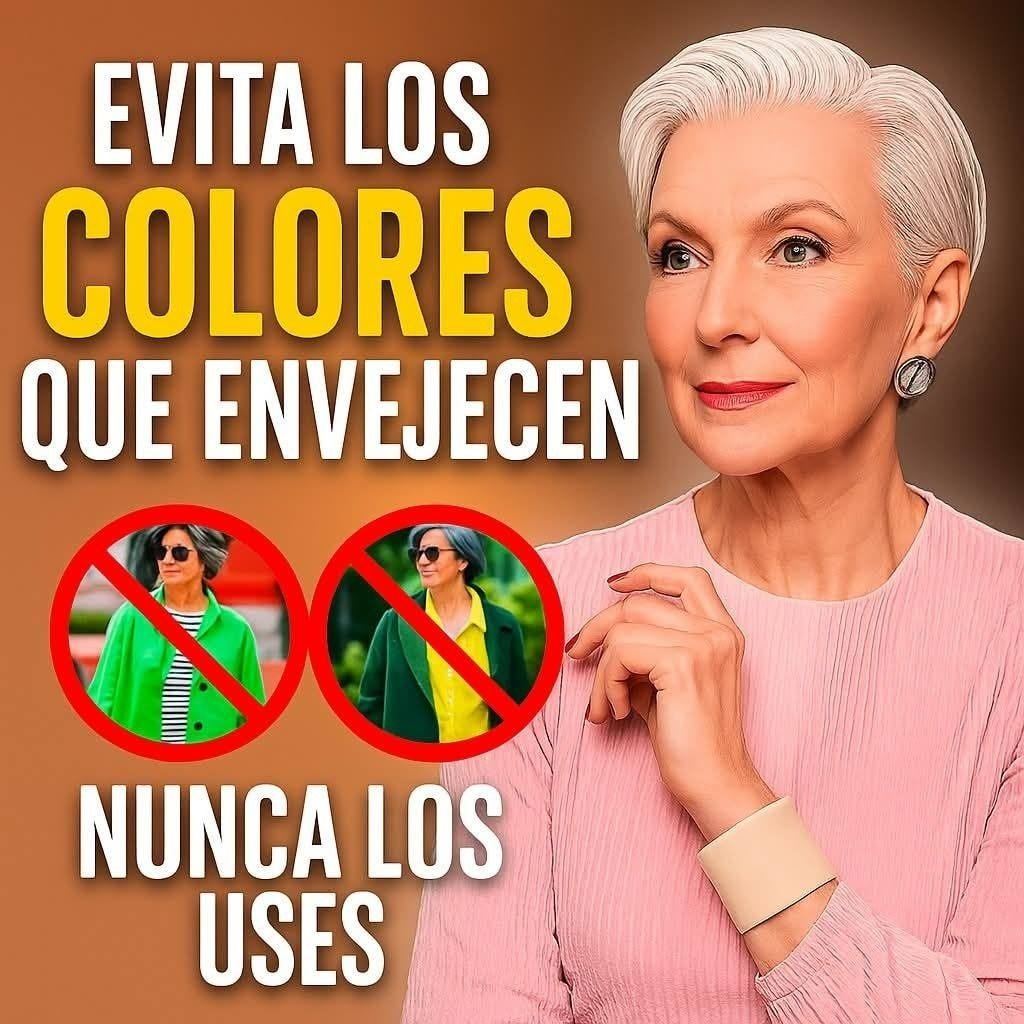 6 Colores que te Hacen Envejecer (¡Evítalos si Quieres Lucir Joven!).