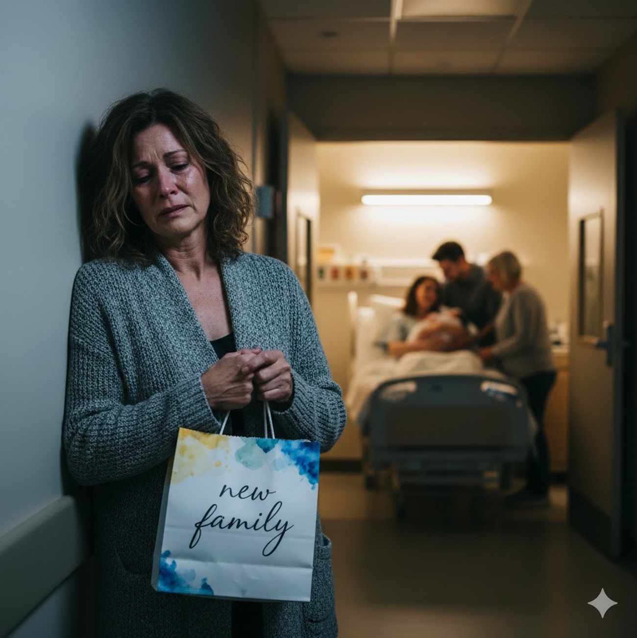 Mi hermana acababa de dar a luz, así que fui al hospital para visitarla. Pero, mientras caminaba por el pasillo, escuché la voz de mi esposo.