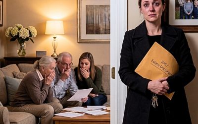 Regresé del funeral para contarles a mis padres y a mi hermana que mi esposo me había dejado 8.5 millones de dólares y seis lofts en Manhattan. Al entrar en la casa, oí a mis padres hablar. Lo que dijeron me dejó pálida…