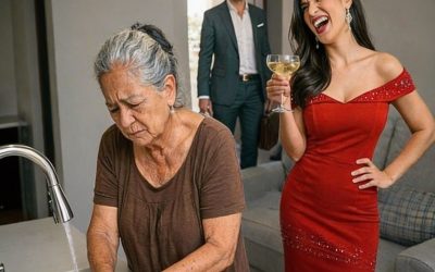 Millonario regresa temprano y encuentra a su esposa humillando a su madre…