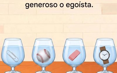 ¿Qué vaso tiene más agua? Tu respuesta revela si eres generoso o egoísta.