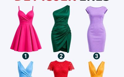 ELIGE EL VESTIDO QUE USARÍAS Y DESCUBRE QUÉ TIPO DE MUJER ERES