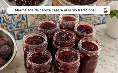 Mermelada casera de cereza a la antigua: receta tradicional y sabrosa