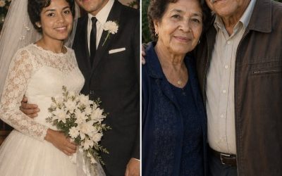 Mi esposo falleció tras 62 años de matrimonio, y en su funeral, una joven se me acercó, me entregó un sobre y me dijo: «Me pidió que se lo entregara