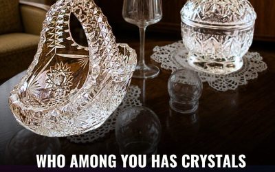 ¿Quién de vosotros aún tiene cristales como estos en casa?