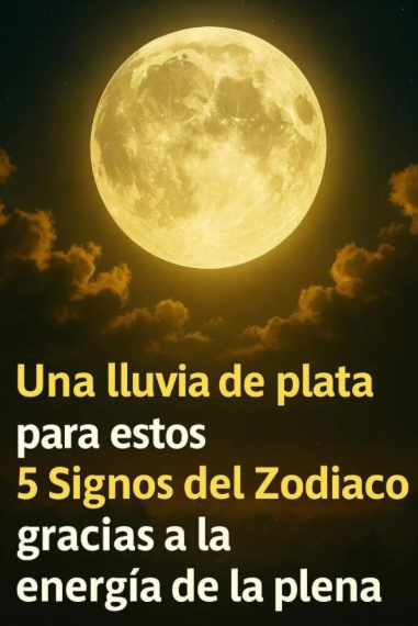 Una lluvia de dinero para estos 5 Signos del Zodiaco gracias a la energía de la luna llena…