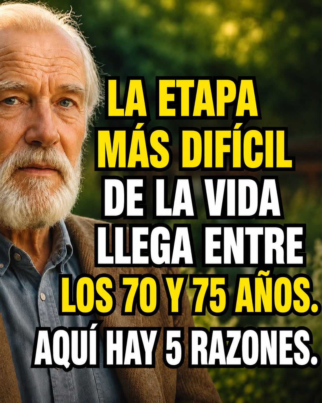 Entre los 70 y los 75 años: 5 aspectos que pueden hacer que esta etapa sea más desafiante.