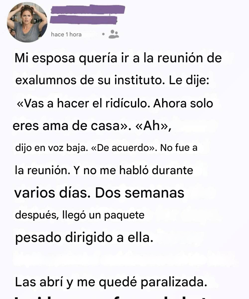 Pensé que no había hecho “nada” en todo el día, pero una caja me demostró que estaba equivocado.