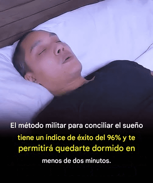 El método de sommeil utilizado por el ejército que puede ayudarle a endormir en solo dos minutos.