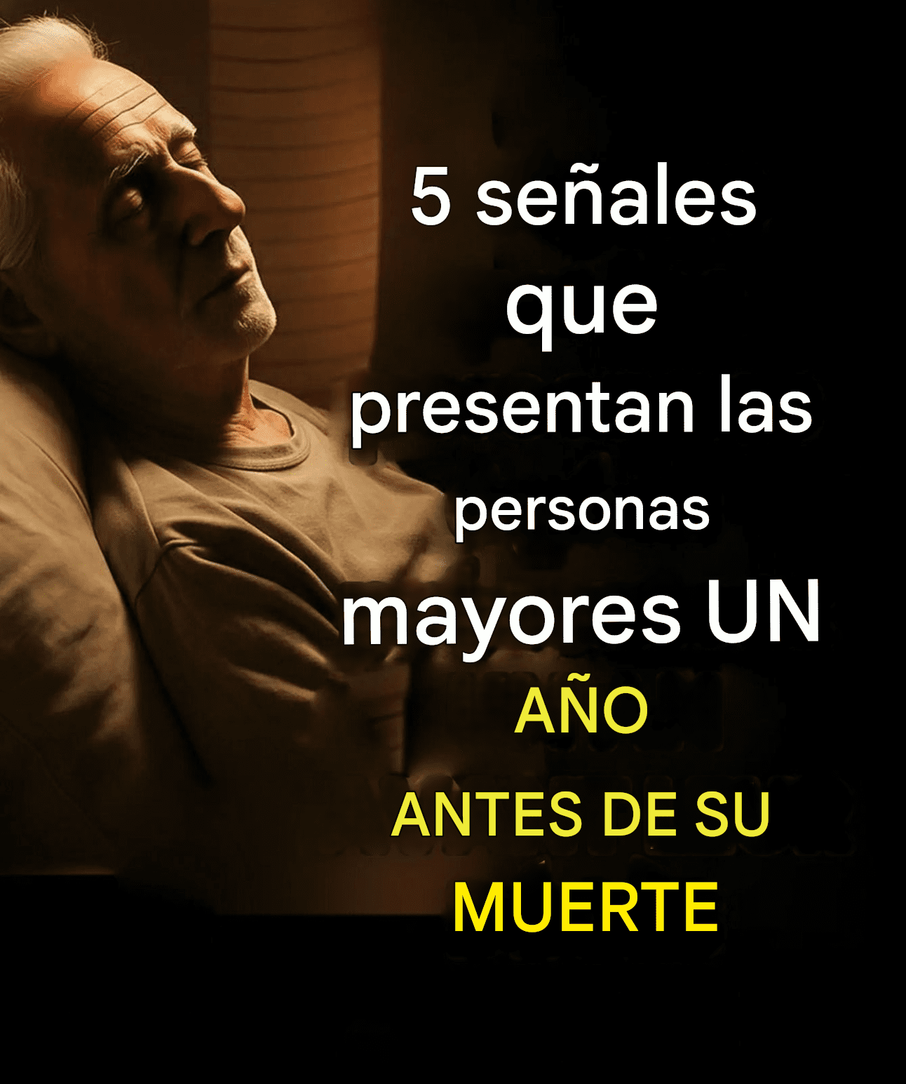 5 señales reveladoras de que una persona mayor necesita más atención y cuidados