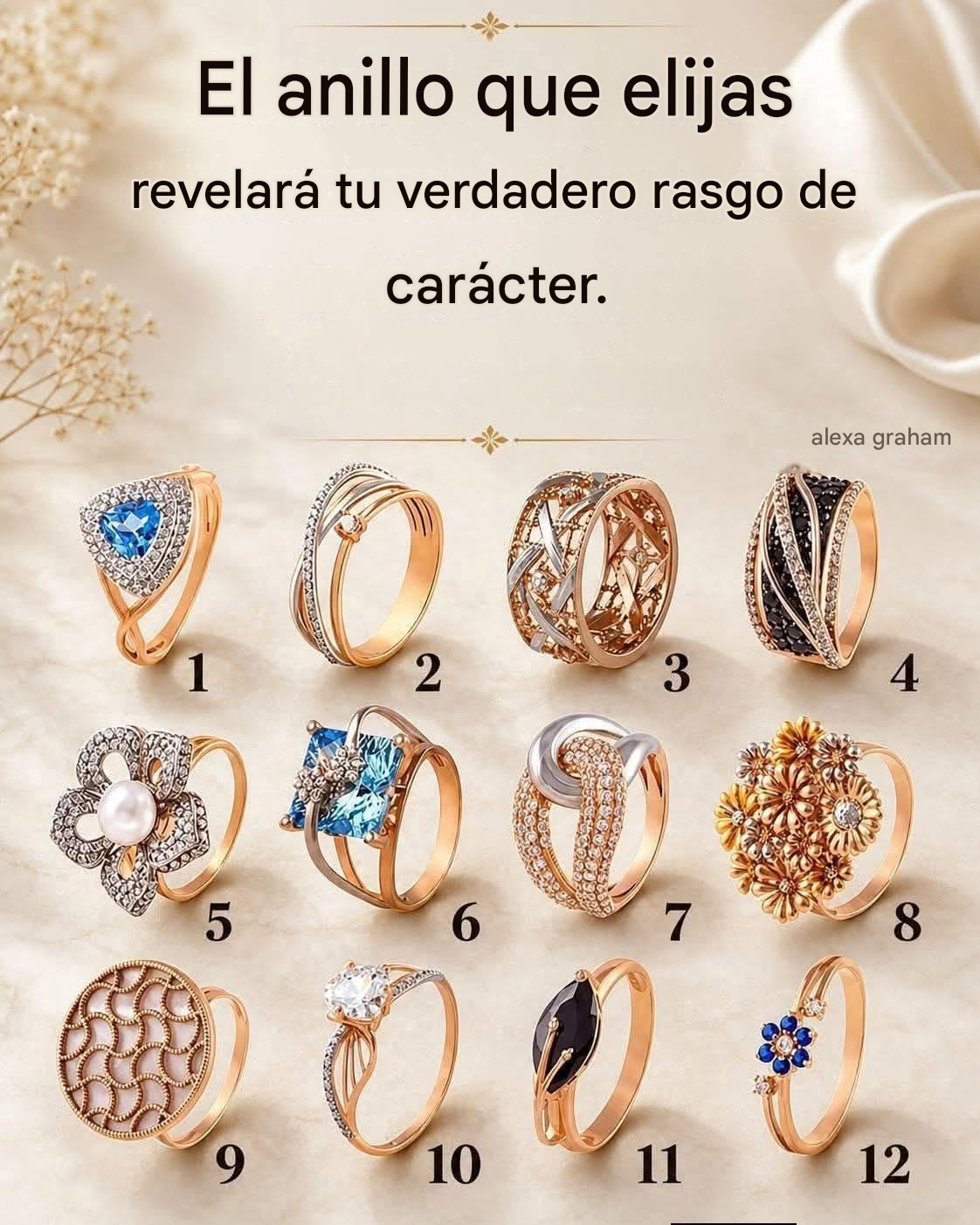 El anillo que elijas revelará el lado oculto de tu personalidad 💍