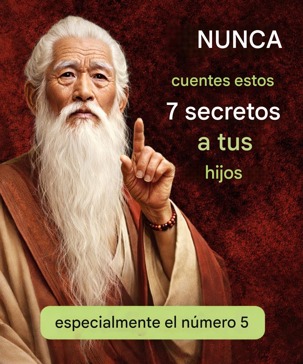 Si tienes entre 55 y 75 años: No les cuentes estos 7 secretos a tus hijos.