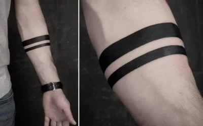 La banda negra tatuada: un símbolo discreto con profundas resonancias.