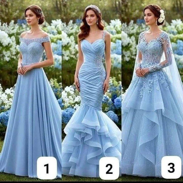 ¿Qué vestido de novia es más bonito?