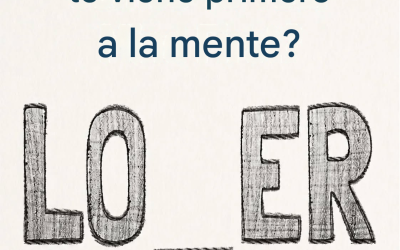 Comprueba tu personalidad basándote en la primera palabra que te venga a la mente.