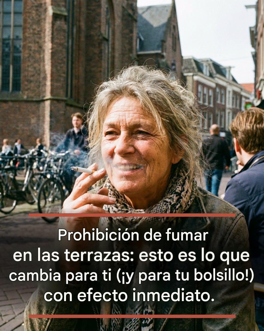 Prohibición de fumar en terrazas: esto es lo que cambiará inmediatamente para ti (¡y tu bolsillo!)