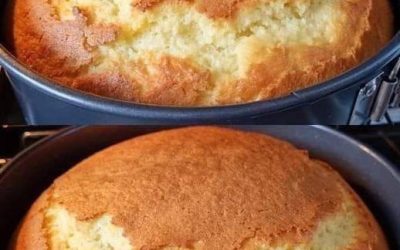 Pastel italiano sencillo con 12 cucharadas