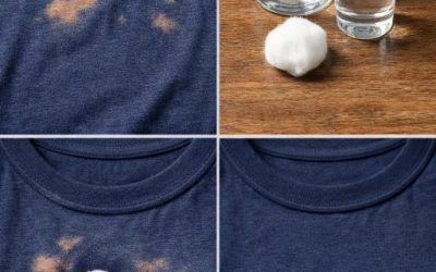 ¿Manchas de lejía en la ropa? No hace falta tirarlas: aquí está la solución.