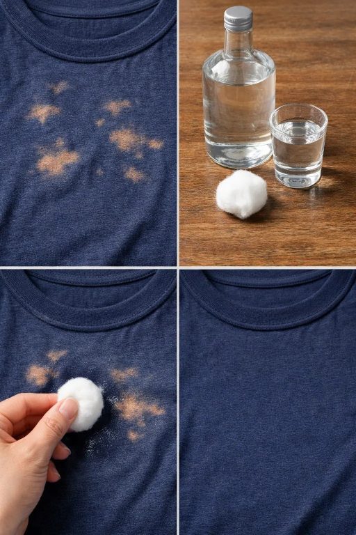 ¿Manchas de lejía en la ropa? No hace falta tirarlas: aquí está la solución.