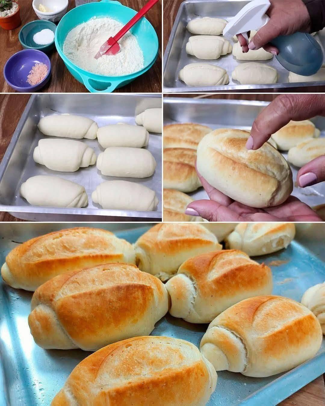 Pan Francés o Bolillos Caseros: Receta Fácil, Crujiente y Deliciosa