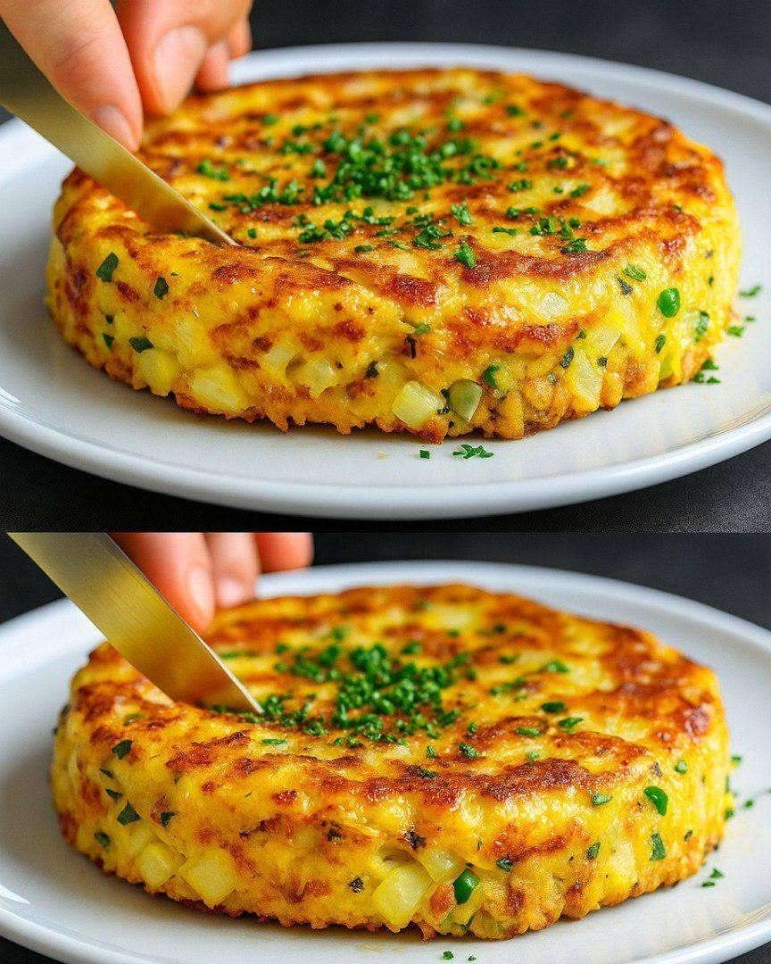 ¡1 calabacín y 2 huevos! ¡Esta receta me la enseñó mi abuela! ¡Ahora solo cocino así!