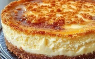 Tarta de Queso Cremosa Casera: La Receta que Siempre Despierta Sonrisas