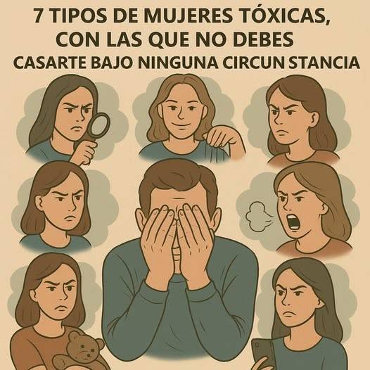 🧠 Los psicólogos advierten: Estas 7 mujeres son depredadoras emocionales. Te cuento más en el primer comentario abajo…👇