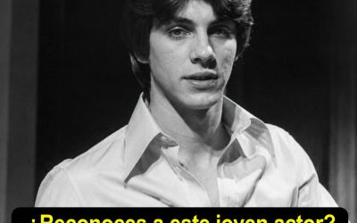 Millones lo admiraron en el cine, pero casi nadie reconoce esta foto de su juventud…
