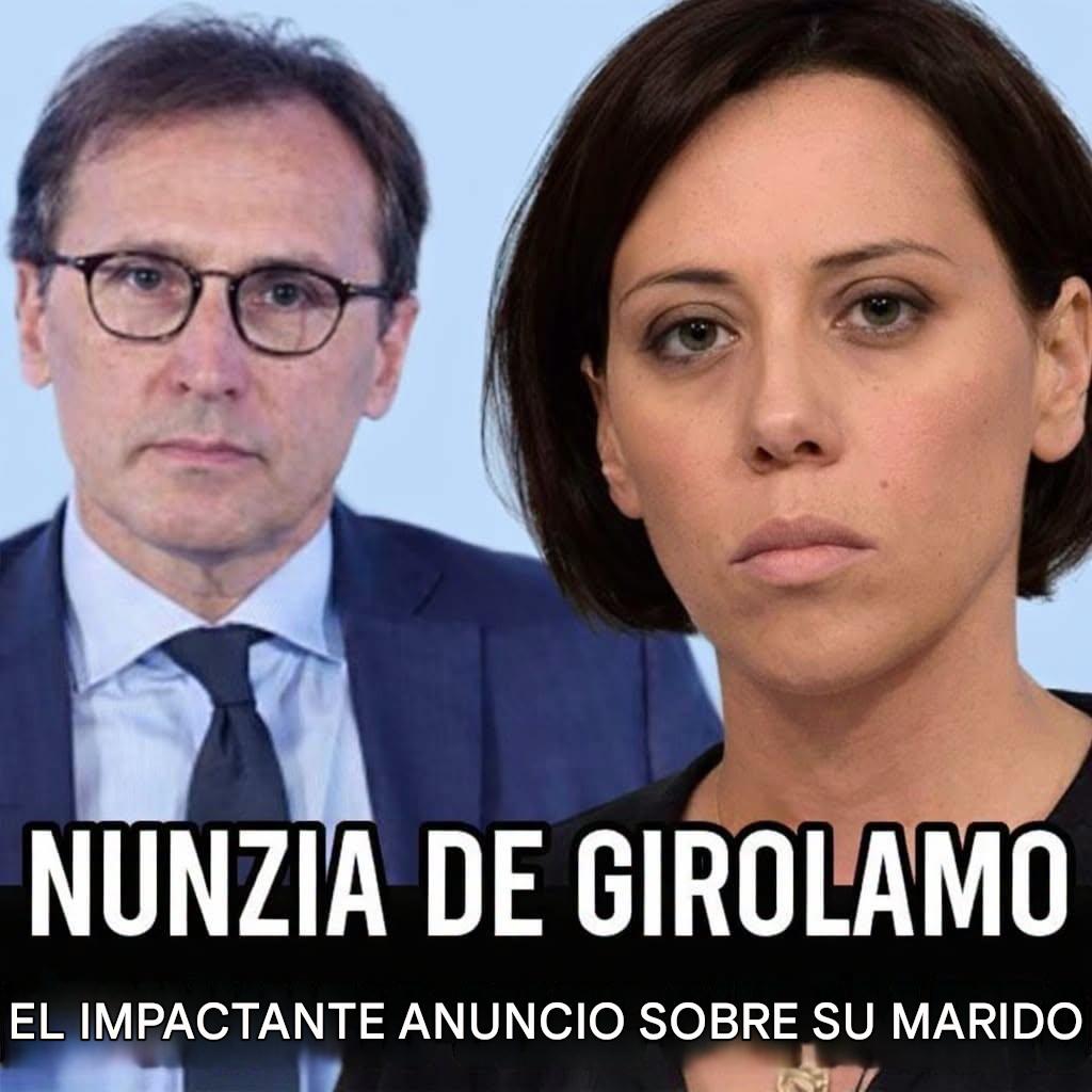 Nunzia De Girolamo, el anuncio impactante en directo en televisión, lamentablemente mi marido es… Más…