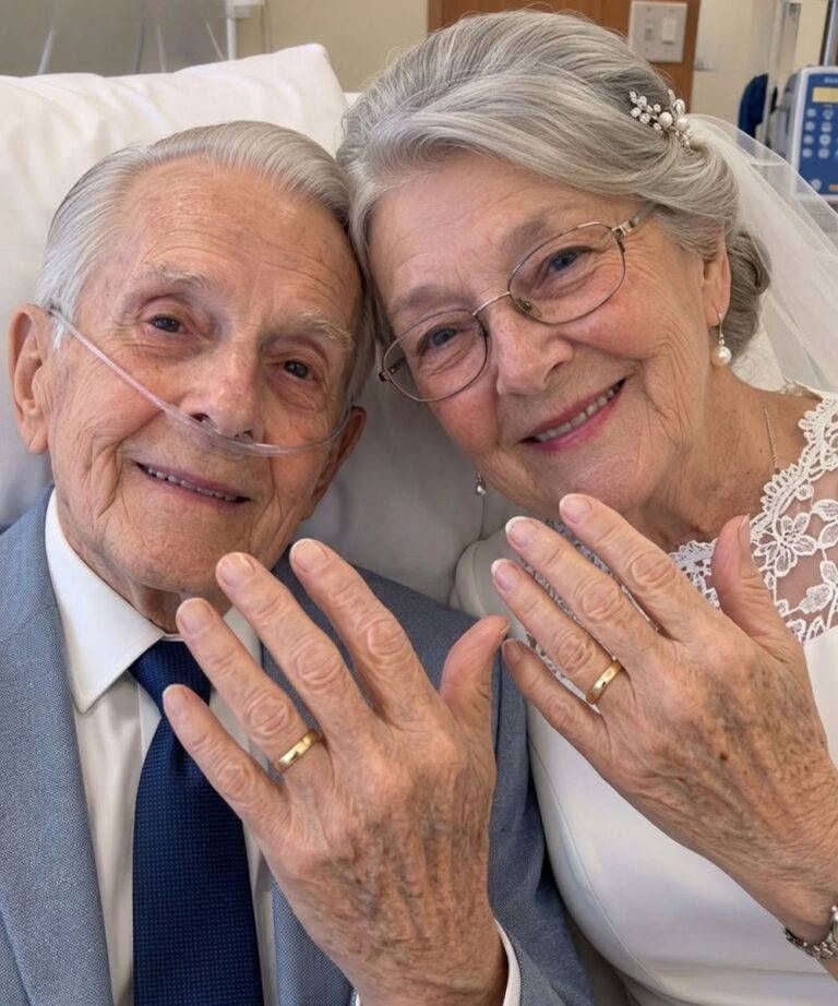 La viuda de 73 años, que no tenía ni idea de que su primer gran amor era un multimillonario, se casó con él según su testamento. Pero la mañana después de su funeral, su abogado le entregó una caja y le dijo: “Caíste en su trampa.” Temblando, levantó la tapa, descubrió el contenido y gritó…