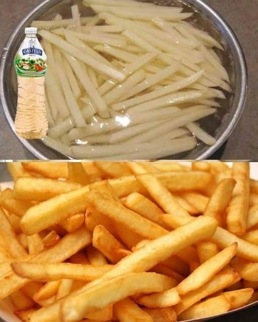 ¡El secreto del vinagre para patatas fritas crujientes y deliciosas!
