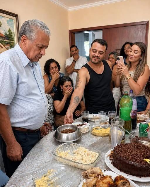 En mi 70 cumpleaños, mi hijo me sirvió croquetas sin imaginar jamás que esta humillación le dejaría sin hogar, sin un duro y sin máscara.