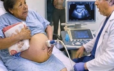 A los 66 años, María llegó a la oficina de un ginecólogo con una bolsa de pañales, insistiendo en que estaba esperando un bebé … pero después de revisar las ecografías, el médico le informó que el feto necesitaba ser retirado de inmediato. kara