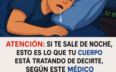 Ten cuidado si babeas por la noche, eso es lo que tu cuerpo intenta decirte
