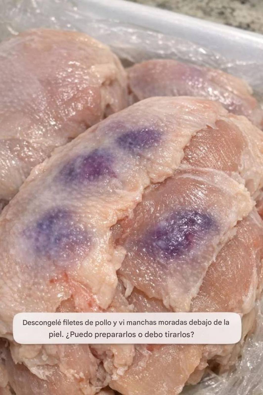 El misterio del pollo morado resuelto: Guía de un cocinero amateur para la gestión segura de las aves.