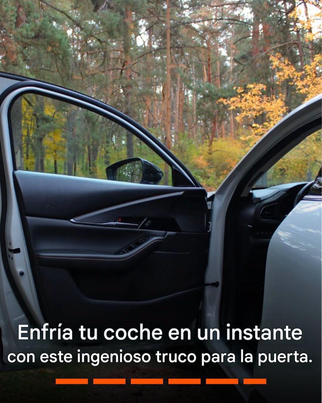 Enfría tu coche en un abrir y cerrar de ojos con este truco inteligente de la puerta