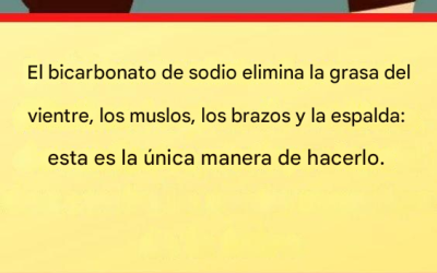 El bicarbonato de sodio elimina la grasa de todas estas zonas; ¡la única manera de hacerlo es preparándolo de esta forma!