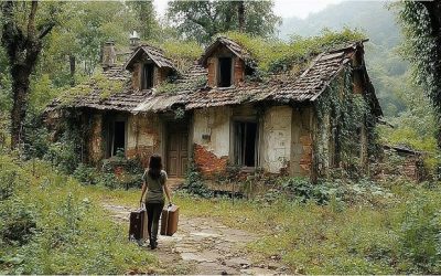 TRAS PERDER A SUS PADRES UNA JOVEN HEREDÓ UNA CASA ABANDONADA… Y LA HIZO UN PARAÍSO…