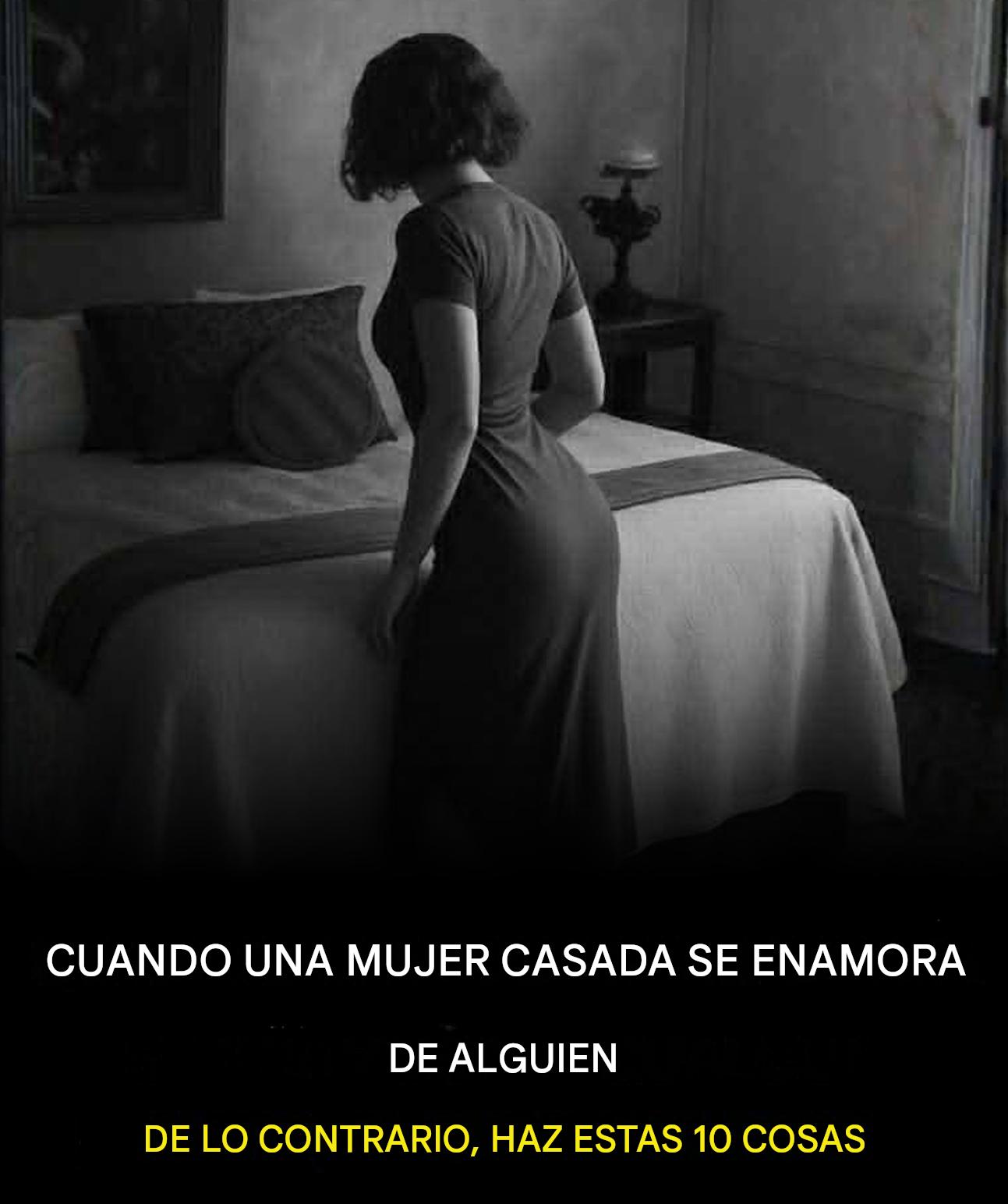 Cuando una mujer casada se siente atraída por otro hombre, hace estas nueve cosas. Echa un vistazo al primer comentario.